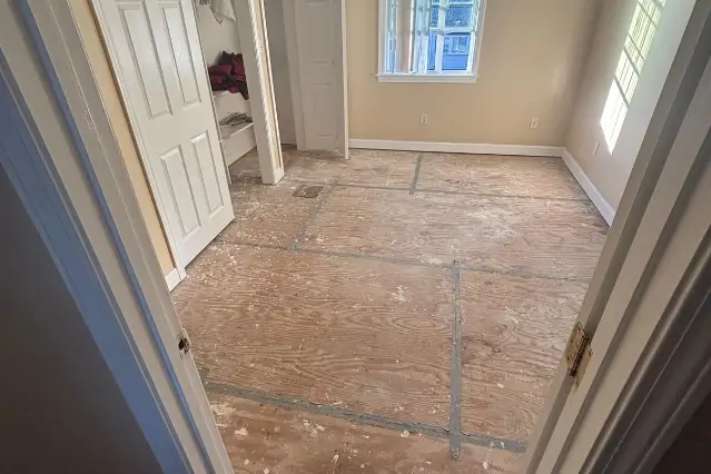 Vinyl Plank Flooring​ before